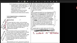 Español UNAM  Cómo responder las preguntas de la lectura del examen | Examen UNAM