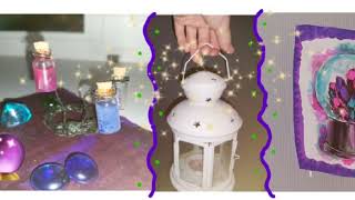 Украшаю свою комнату в стиле ведьмы🔮 // Делаю ведьминский уголок🕯️ // DIY✨ // Dasha Gafiulova