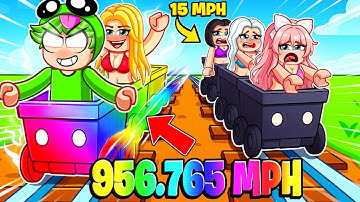 I Built The FASTEST CART To RIZZ GIRLS In Roblox Build A Cart!