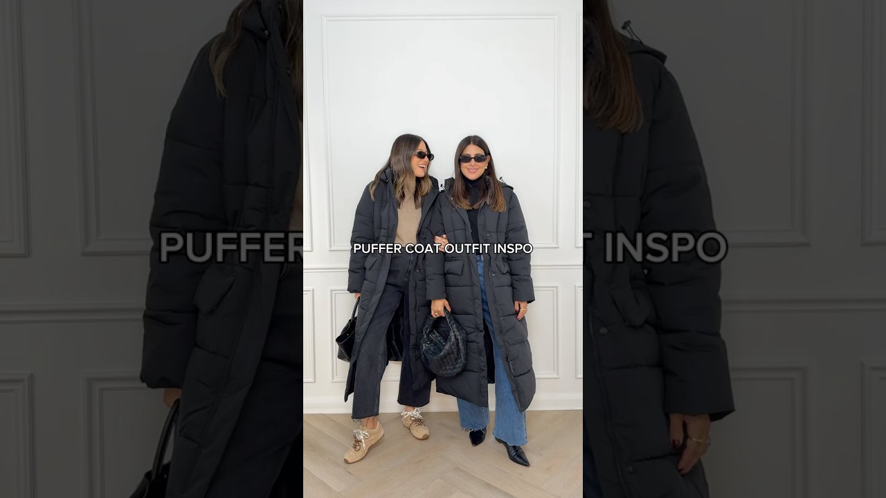 Вдохновляющий образ с пуховиком. Ждём не дождёмся, когда вы его приобретёте! 🖤