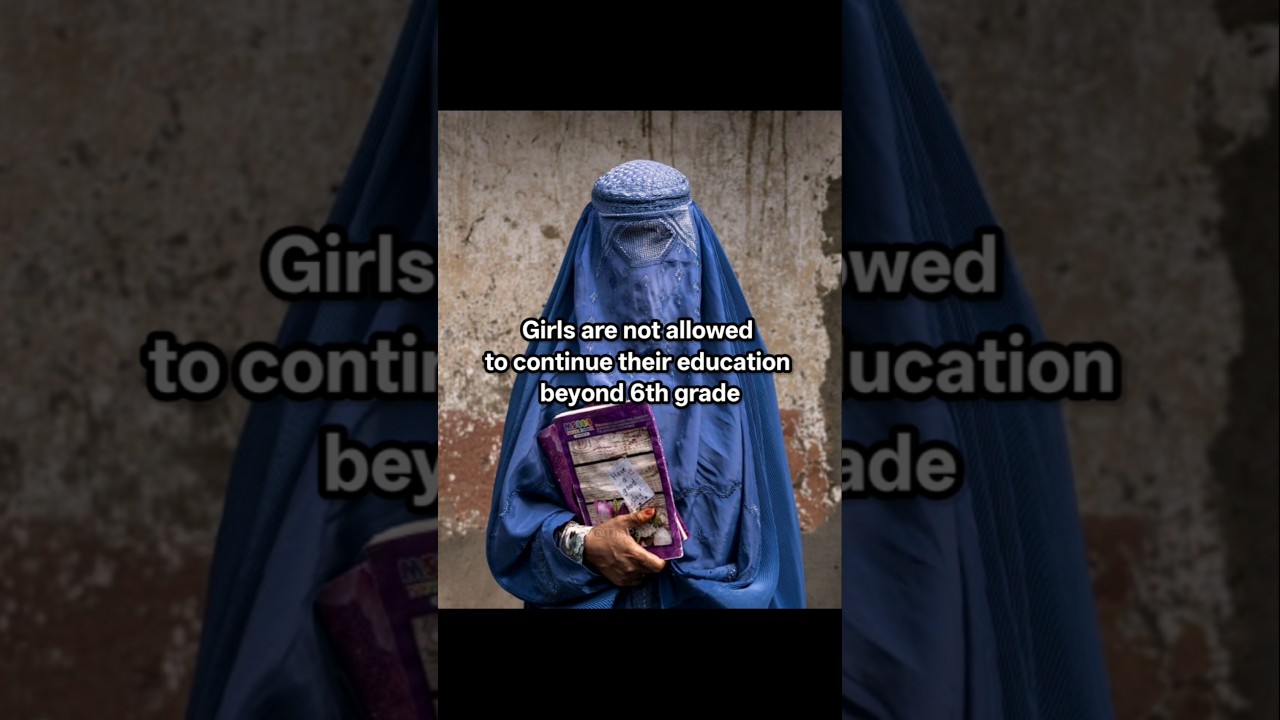Life as a Woman in Afghanistan Today #taliban #afghanistan