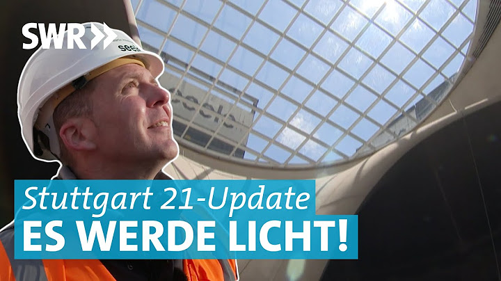 Stuttgart 21: Erstes Lichtauge des Tunnelbahnhofs enthüllt