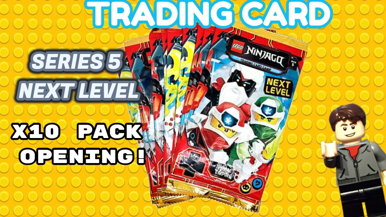 Lego Ninjago Series 5 NEXT LEVEL x10 trading card pack opening