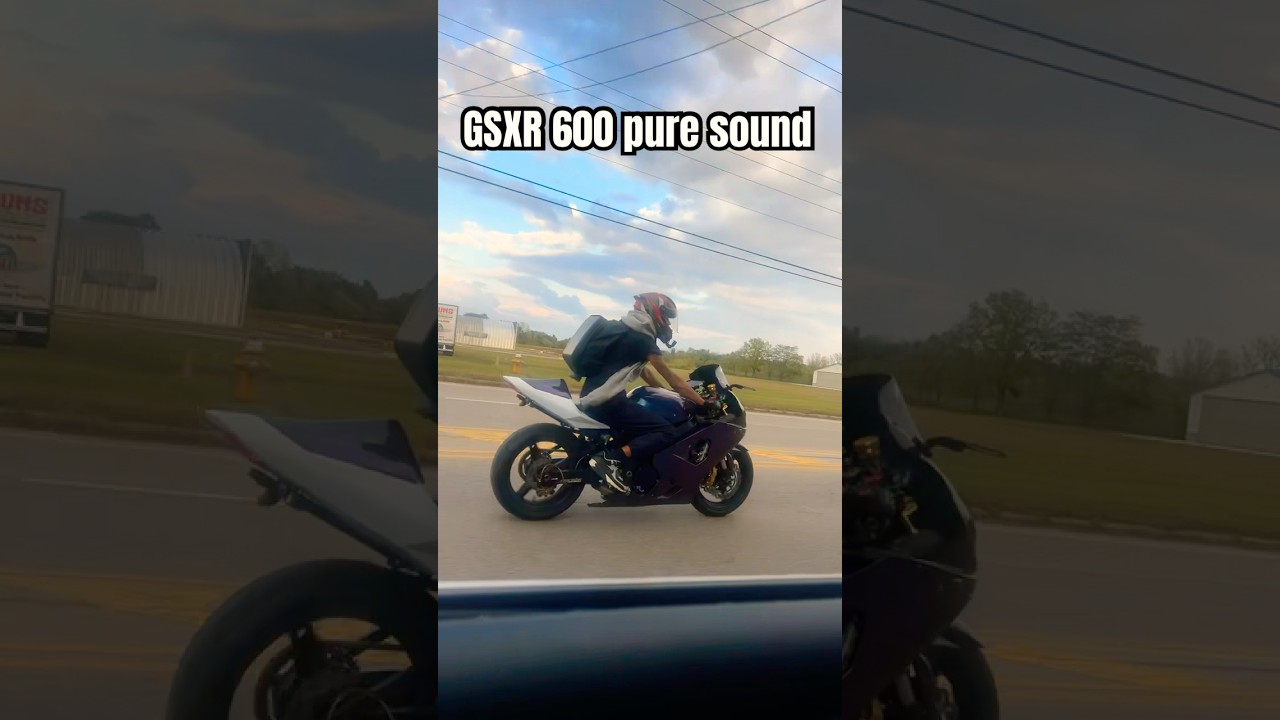 GSXR 600 pure sound 🔥🔥 