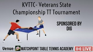 KVTTC - Veterans State Championship TT Tournament - Day 3