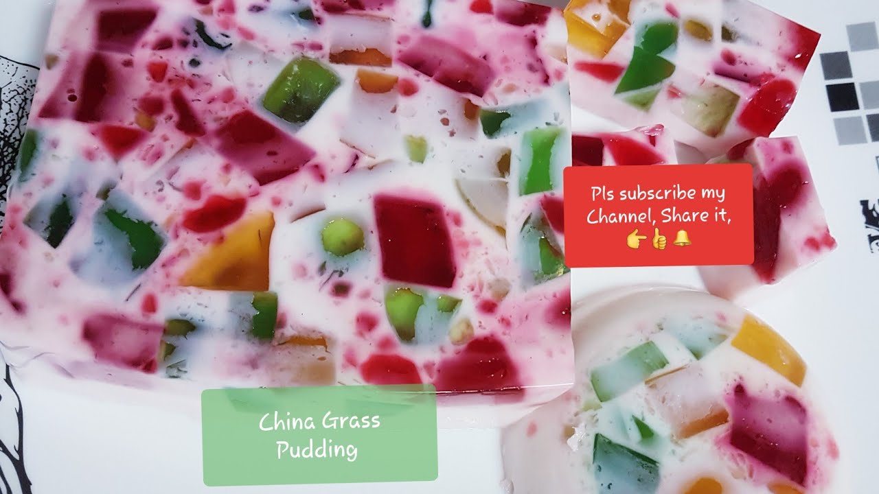 Ghaas ka Halwa | China Grass Milk Pudding | Recipe By San