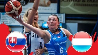 Slovakia v Luxembourg - Full Game