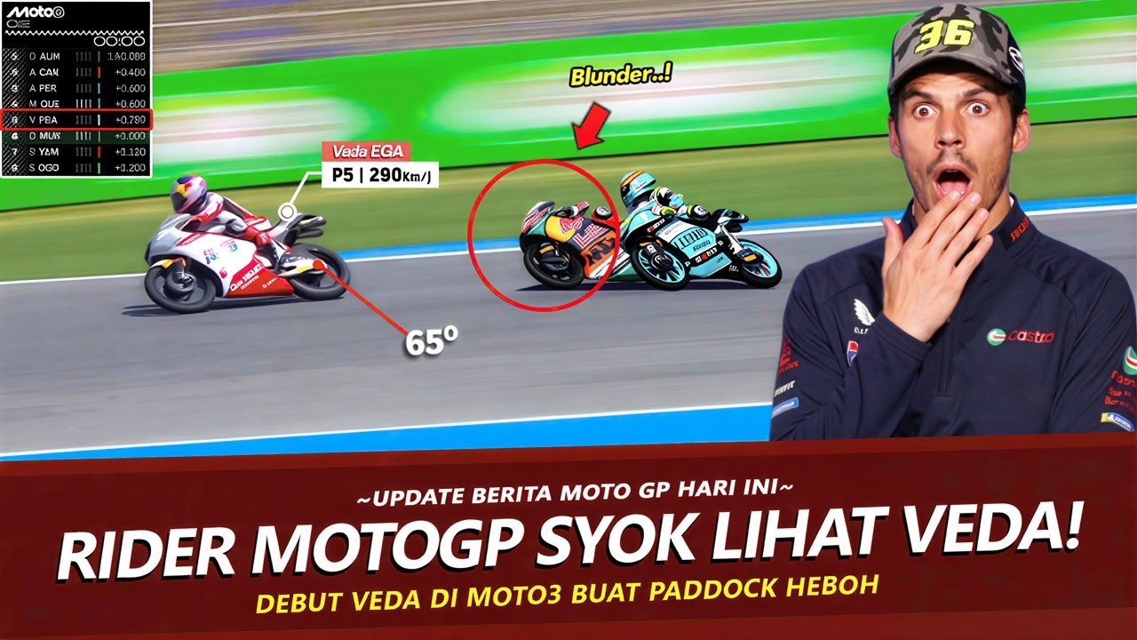 PECUNDANGI 2 RIDER SPANYOL !! RIDER MOTOGP PUJI SKILL GILA VEDA DI MOTO3 THAILAND 2026