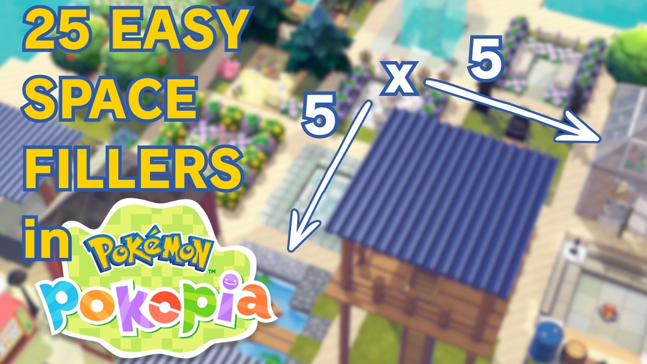 25 EASY 5x5 Builds in Pokopia!