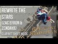 Clarinet sheet music how to play rewrite the stars by zac efron  zendaya