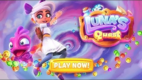 Luna’s Quest Bubble Shooter - Android Gameplay
