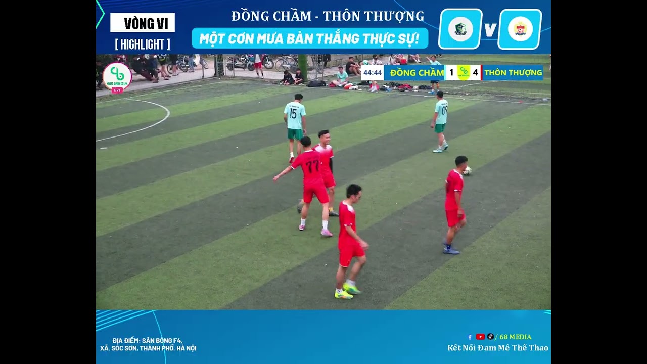 🔥 HIGHLIGHT 🔥⚽Đồng Chầm 2️⃣ – 8️⃣ Thôn Thượng
