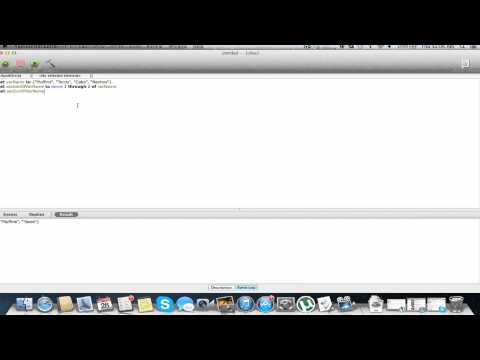 Apple Tutorial 3 - Listen