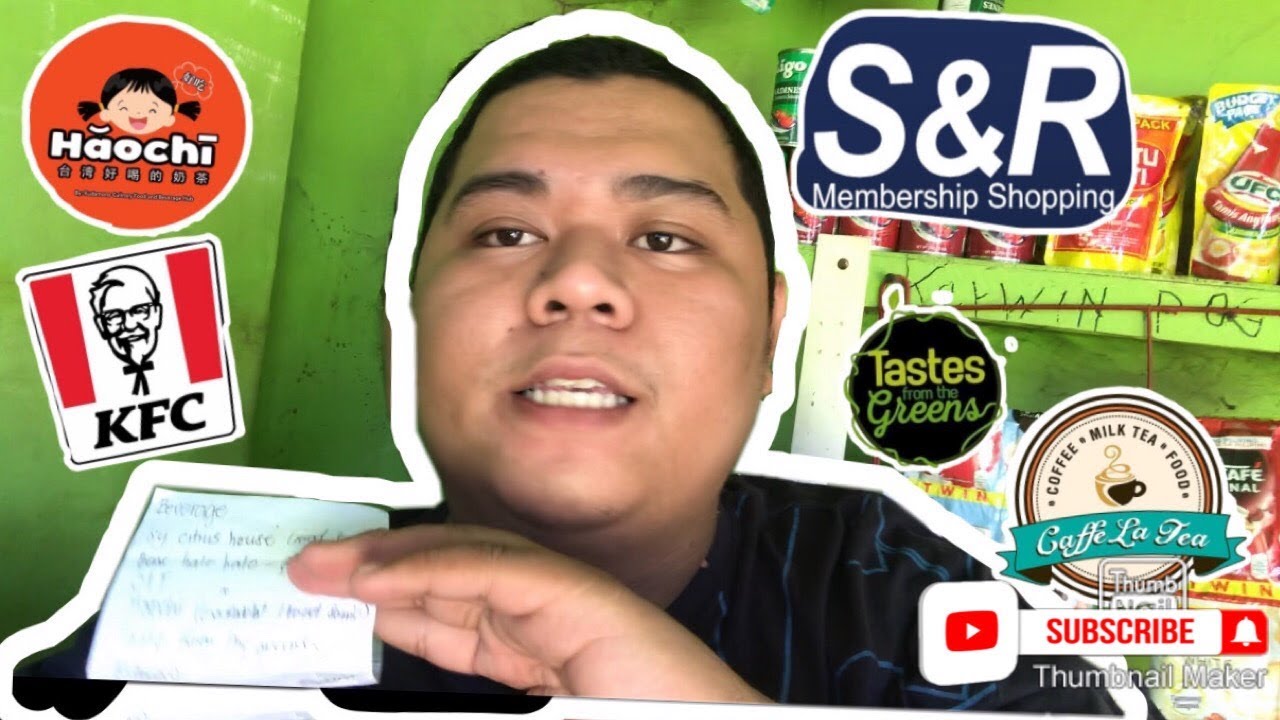 FOOD & DRINKS DELIVERY DURING QUARANTINE | Mark James Macapagal - Philippines