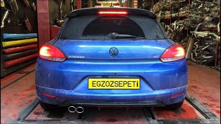 VW SCIROCCO 1.4 KUMANDALI VAREX EGZOZ SESİ