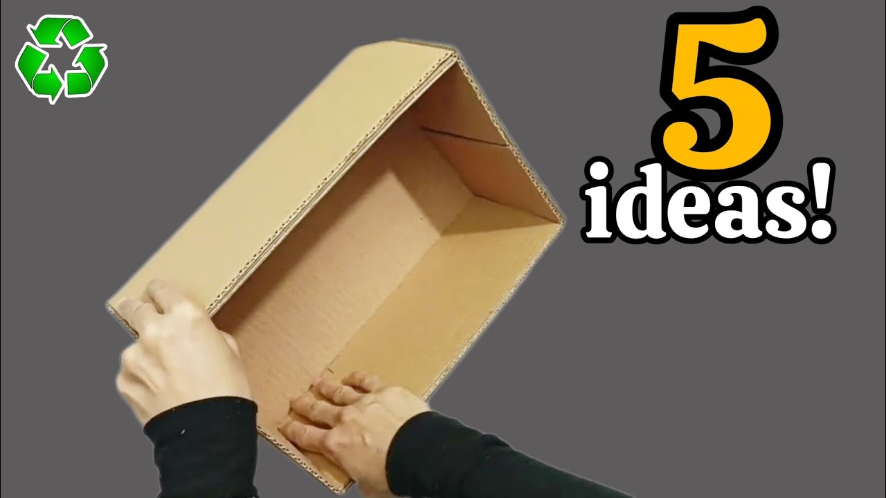 Transforming Cardboard: 5 DIY Organizers for Storage That Will Amaze You !!! 😱😍 SUPERB DIY Recycle