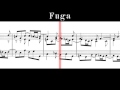 BWV 997 - Suite in C Minor (Scrolling)