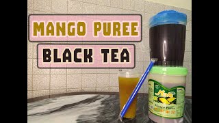 BLACK TEA WITH MANGO PUREE