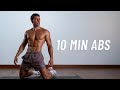 10 MIN ABS WORKOUT - Flat Stomach &amp; Defined Core At Home