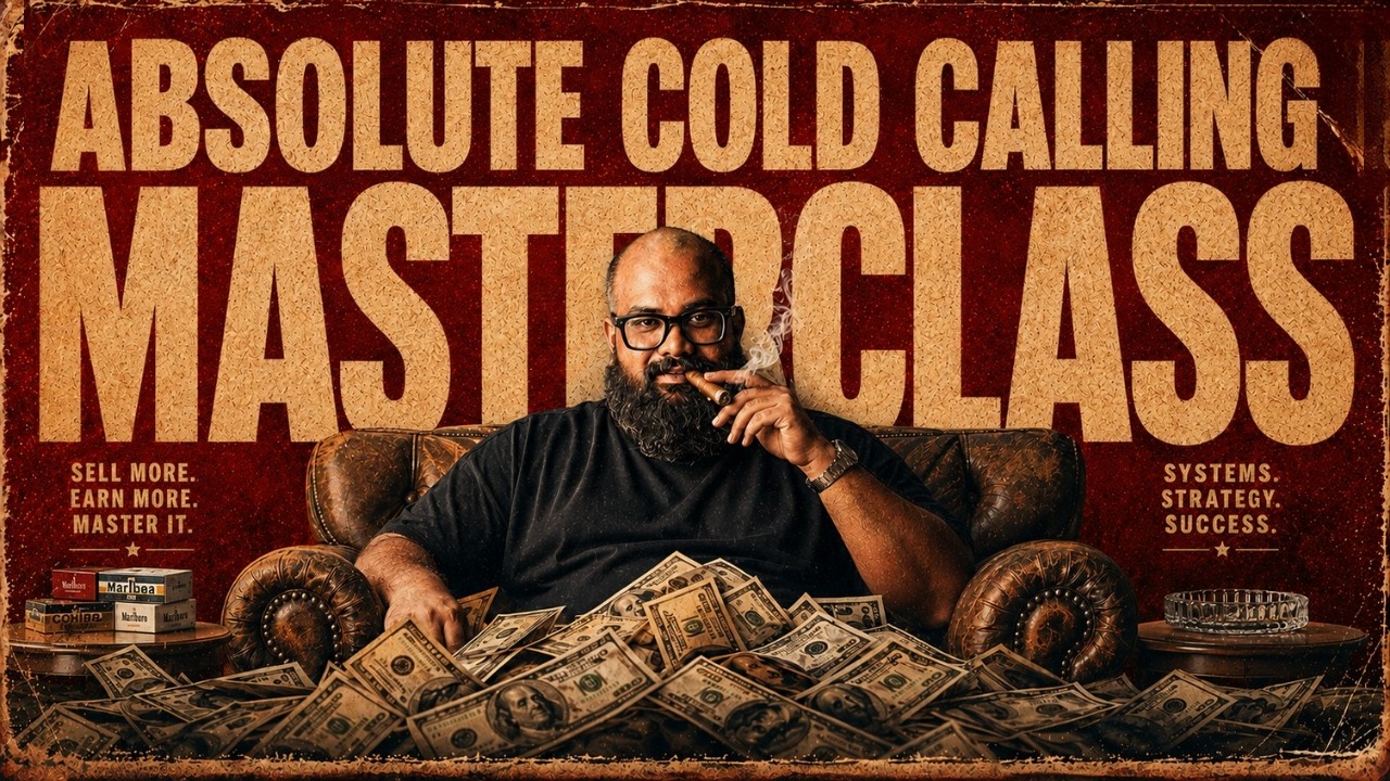 How to SELL ANYTHING to ANYONE? | The Cold Calling Masterclass | Saad Khaja