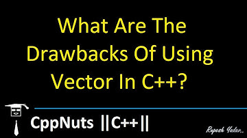 What Are The Drawbacks Of Using Vector In C++?