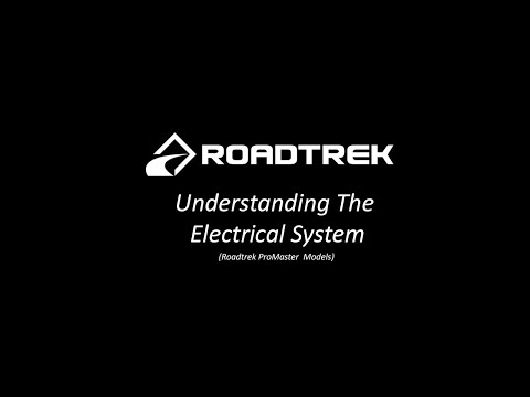 Roadtrek Delivery Experience  Electrical Systems Video - video from Roadtrek