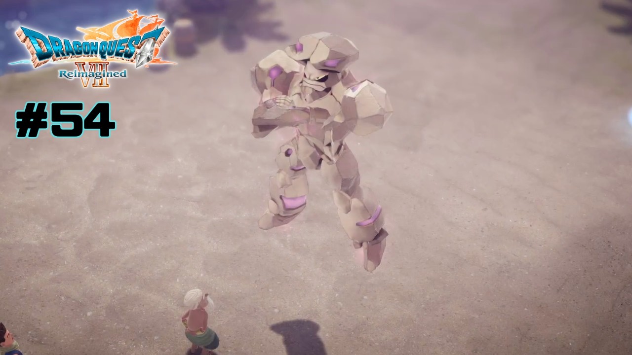 The Earth Spirit is so robotic and cool [Dragon Quest VII
