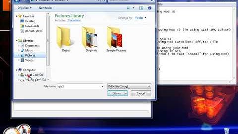 Tutorial Using Alci"IMG Editor