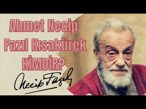 NECİP FAZIL KISAKÜREK KİMDİR?  | HAYATI  | SESLİ ANLATIM