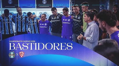 BASTIDORES | GRÊMIO 5x0 SÃO LUIZ-RS (CAMPEONATO GAÚCHO 2025)