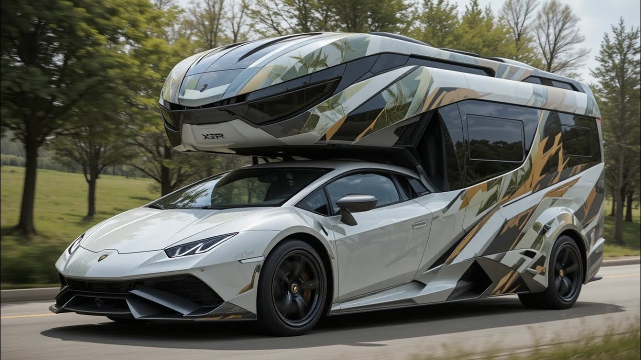 Автодом Lamborghini 2027 – совершенный дорожный зверь