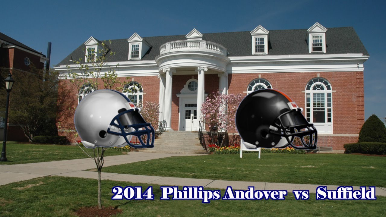 2014 Phillips Andover vs Suffield Academy Football YouTube