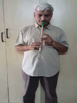Radhe Flutes Brass flute played by Tejkumar Sharma