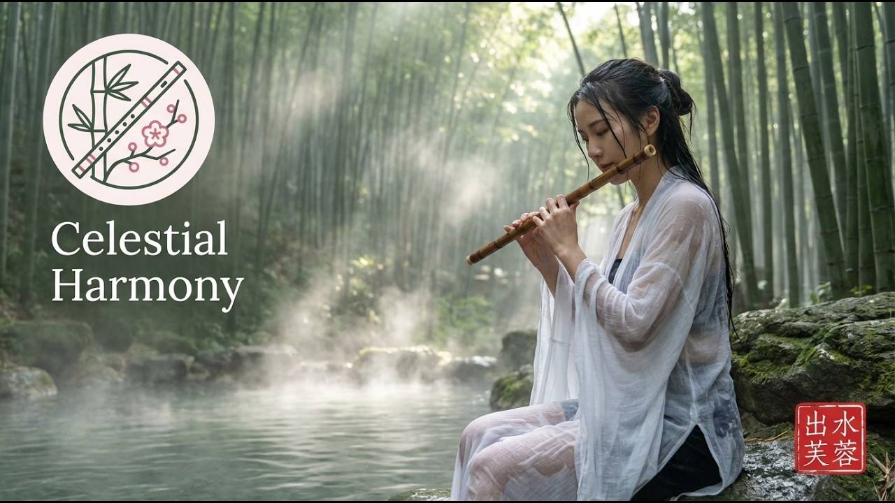 Healing Bamboo Flute Music for Spa & Massage ♫ Nature Sounds, Zen Flow ...
