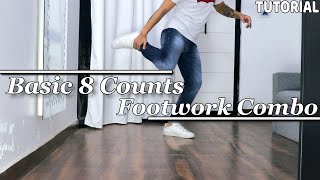 Easy 8 Counts Footwork Combo | Tutorial