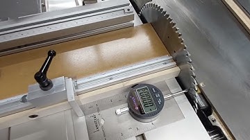 Measuring Toe-Out on a Sliding Tablesaw