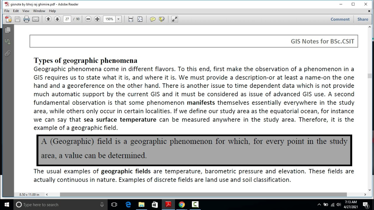 Un3 1 Geographic Phenomenon