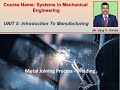 Metal joining processes  welding