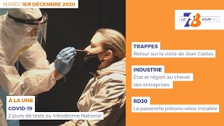 7/8 Le Journal. Edition du 1er décembre 2020
