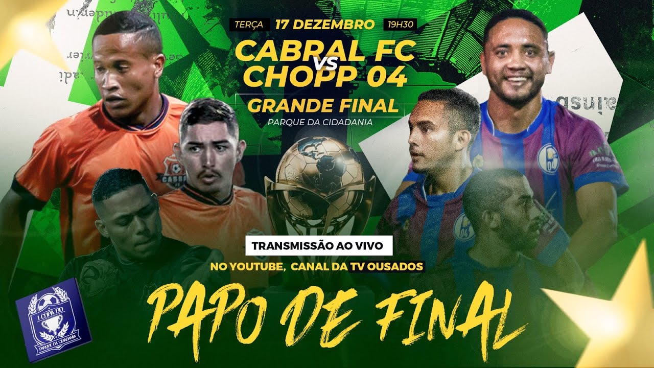 GRANDE FINAL - COPA PARQUE DA CIDADANIA 2024 - YouTube