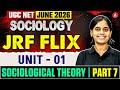 UGC NET Sociology | UGC NET Sociology Unit 1 Sociological Theory #7 | JRF Flix By Ritu Mam