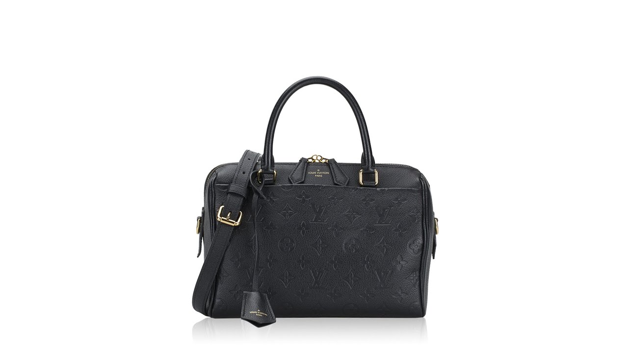 Louis Vuitton Nano Speedy Empreinte Noir - LVLENKA Luxury Consignment