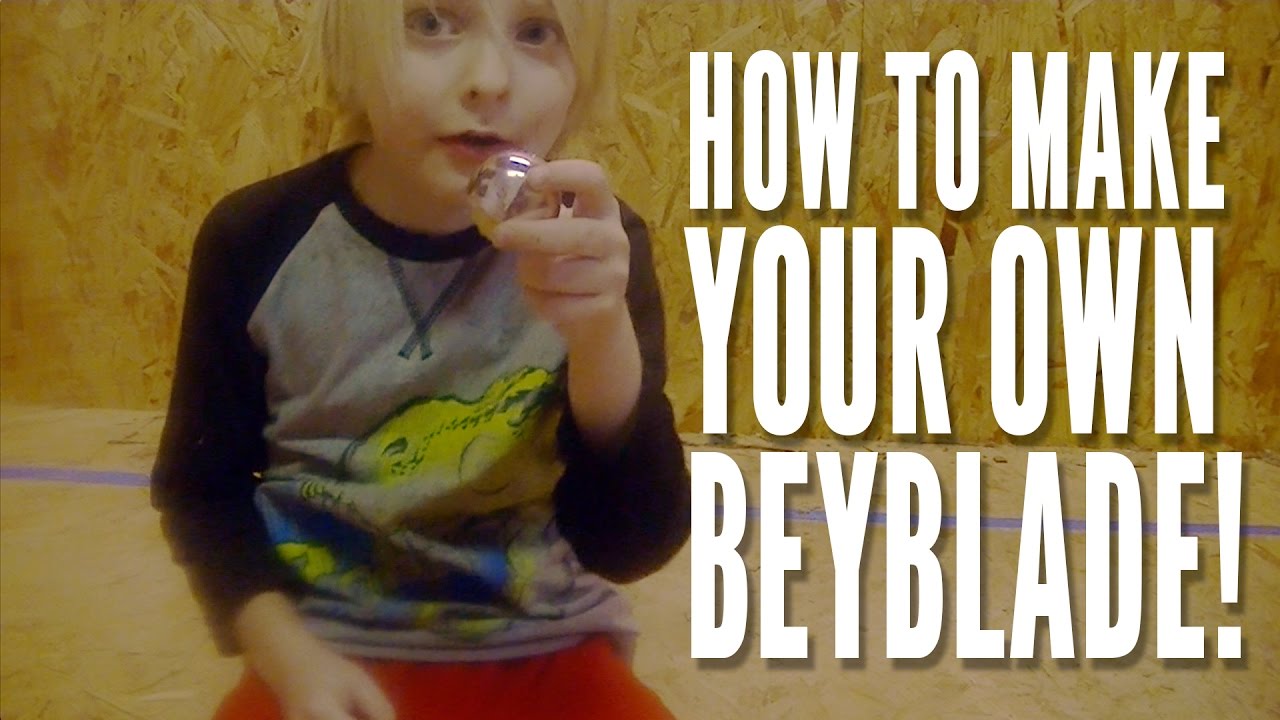 How to make your own Beyblade from an Easter Egg - YouTube