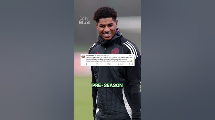 Marcus Rashford has HIT BACK at a fan who took a swipe at him after he posted a training clip 🤬👀