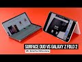 Microsoft Surface Duo vs Samsung Galaxy Z Fold 2 5G Comparison Smackdown