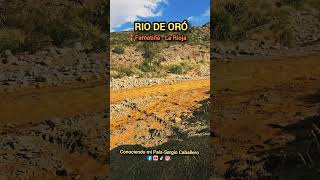 El río Oro o río amarillo, forma parte de la zona y nace en el cerro Famatina( La Rioja)