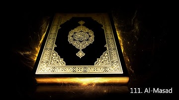 111 Surah 111  Al Masad   Saud Al Shuraim سورة المسد سعود الشريم