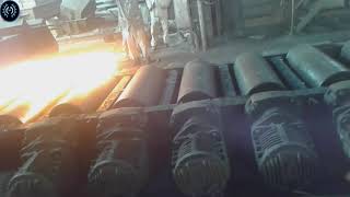Hot Rolling Process With Giant Machine