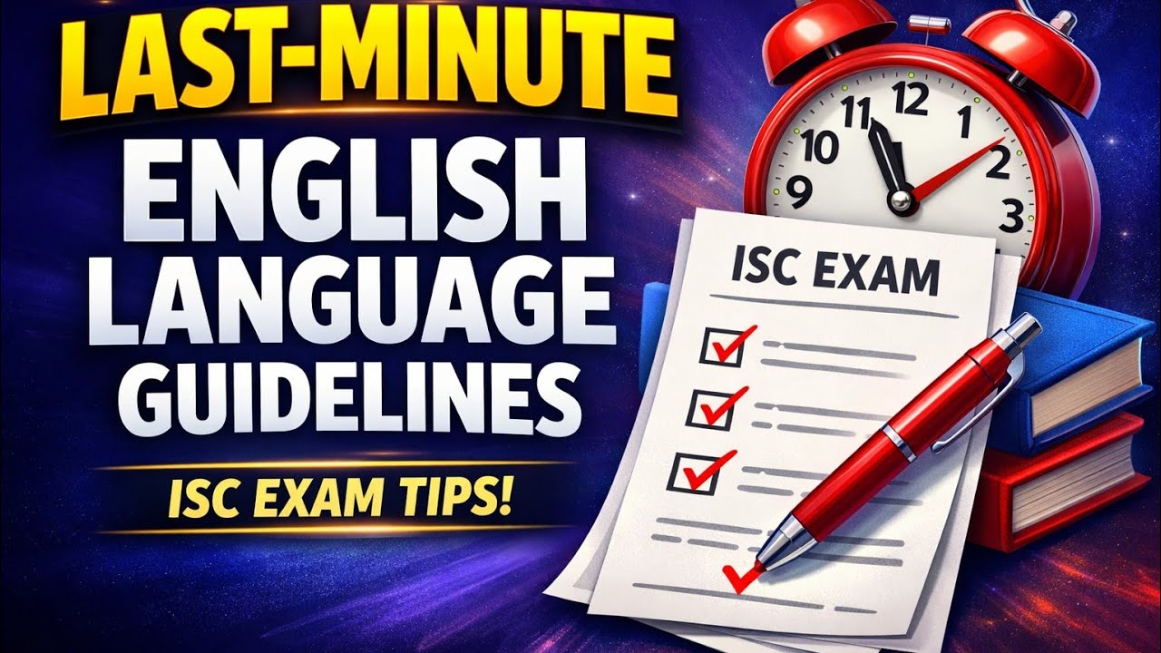 Last minute guidelines #isc #iscenglish#iscenglish #isc #iscexam  