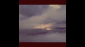 Hyperlaps of clouds and sun with drone, dji mavic air 2